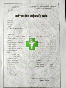 Khám Sức Khỏe Để Kết Hôn Với Người Nước Ngoài